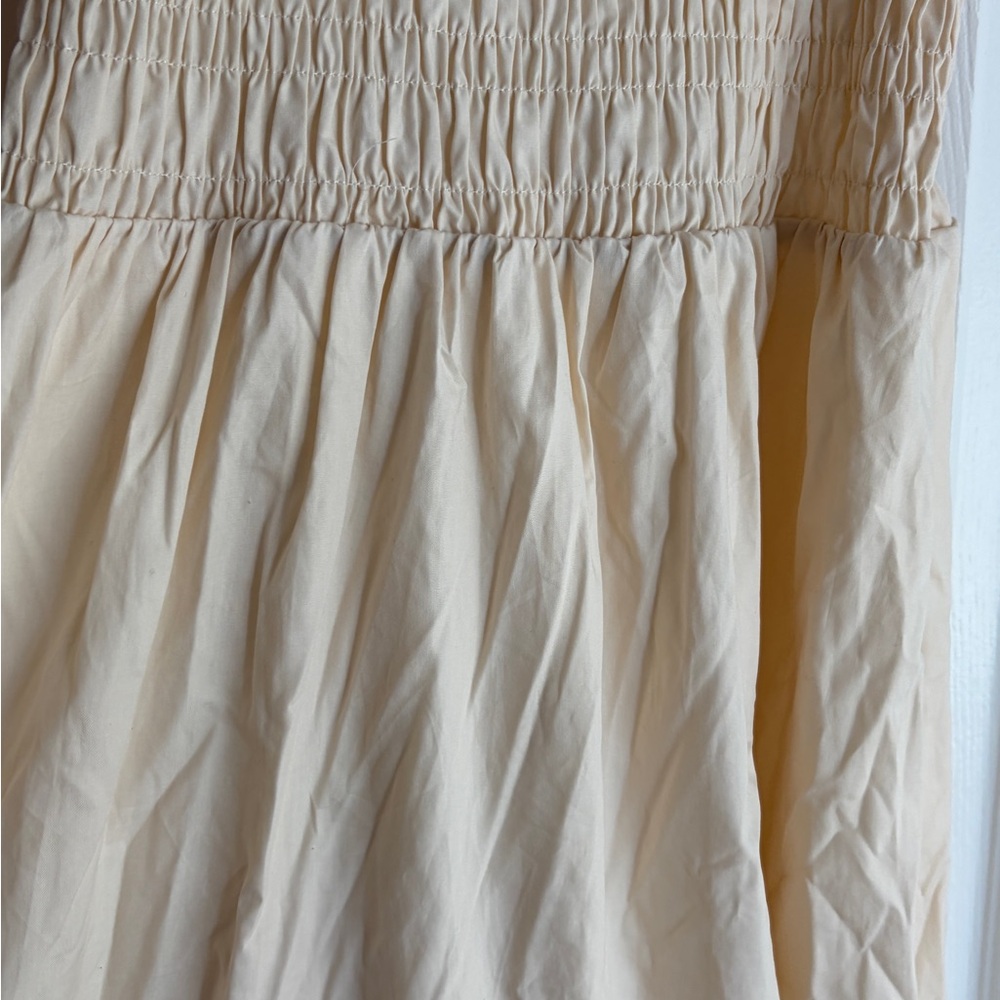 Moon River Spaghetti Strap Smocked Midi Dress - Picture 10 of 12